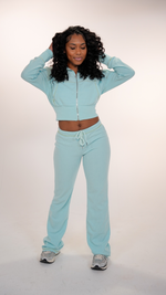 Load image into Gallery viewer, Baby Crop Jacket Tracksuit
