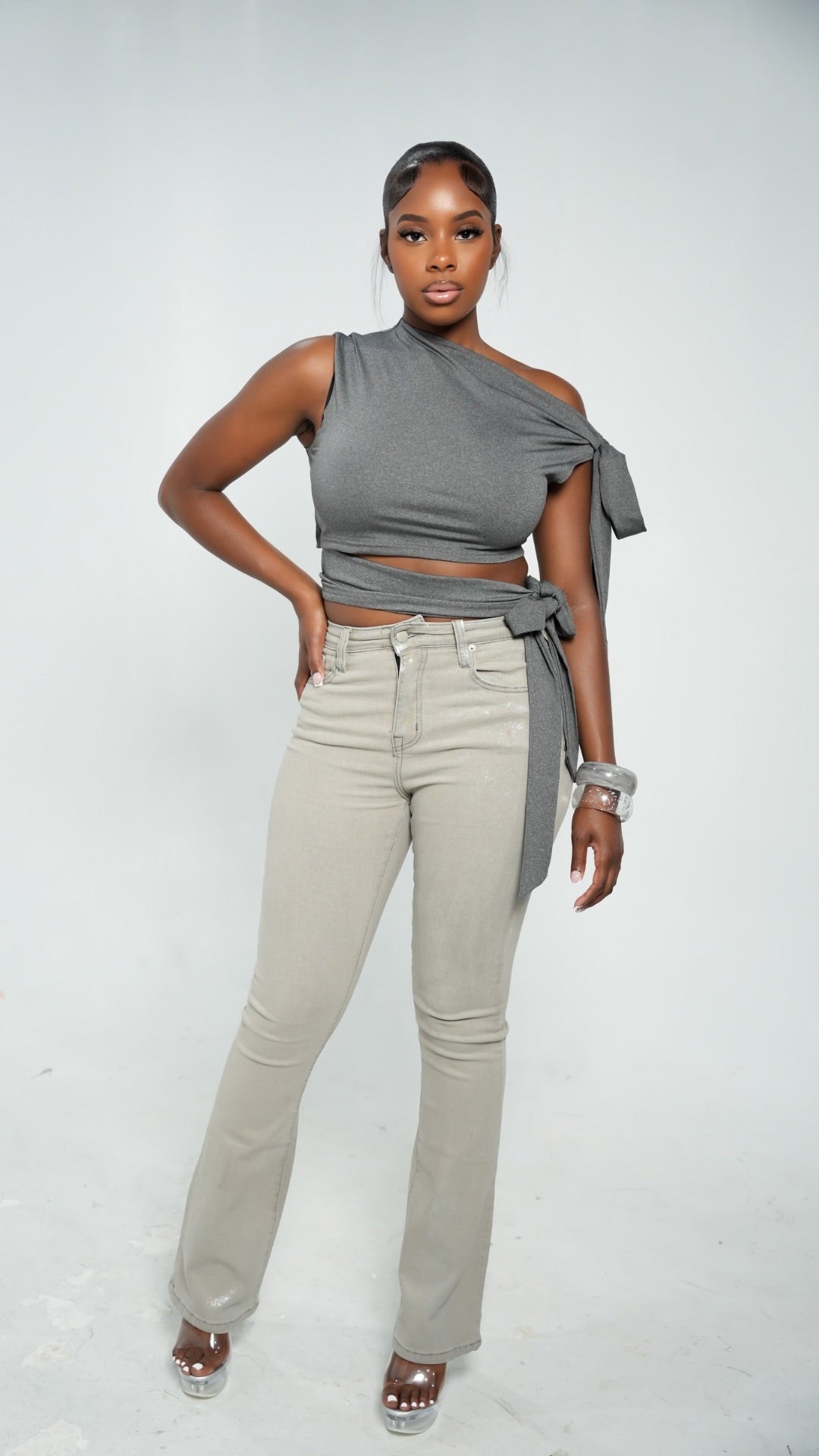 Clarke Tie Top