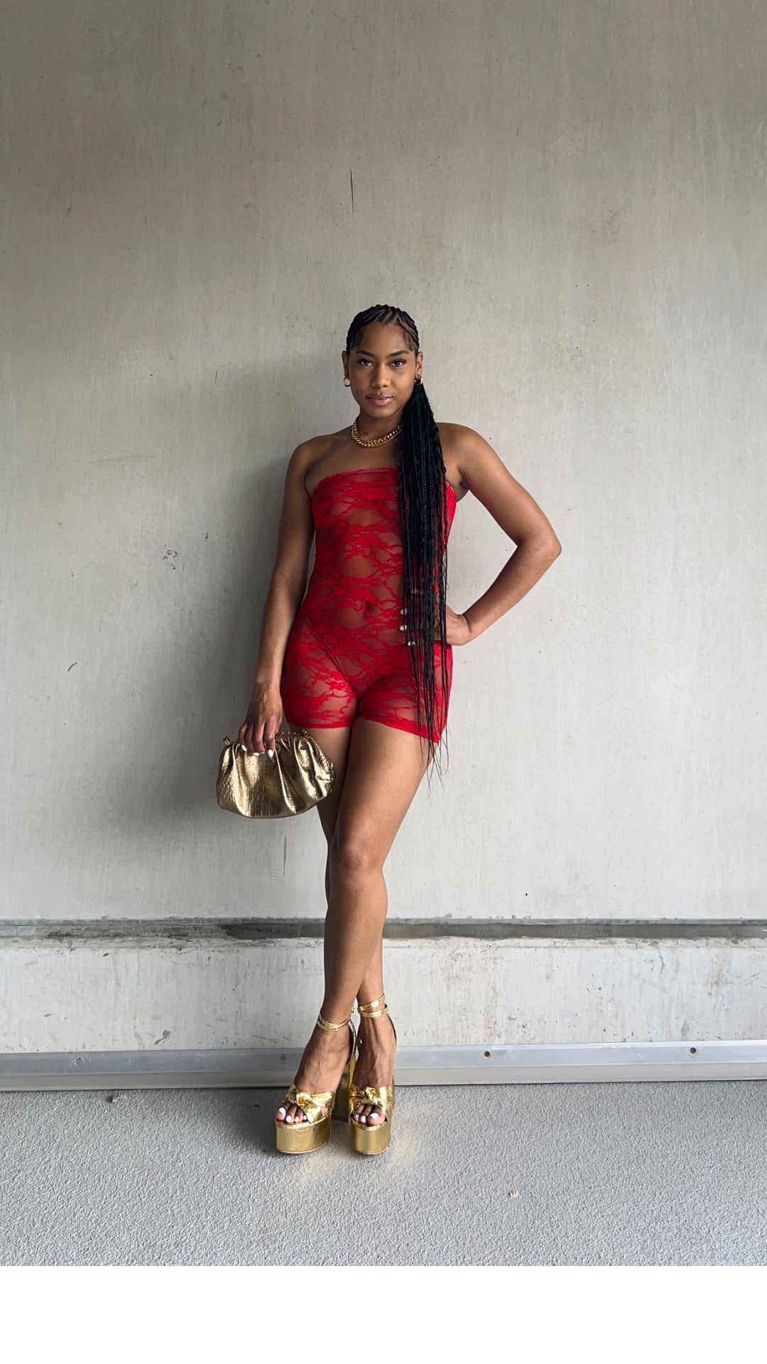 Lace Romper