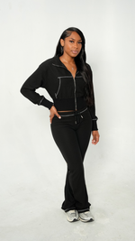 Load image into Gallery viewer, Baby Crop Jacket Tracksuit
