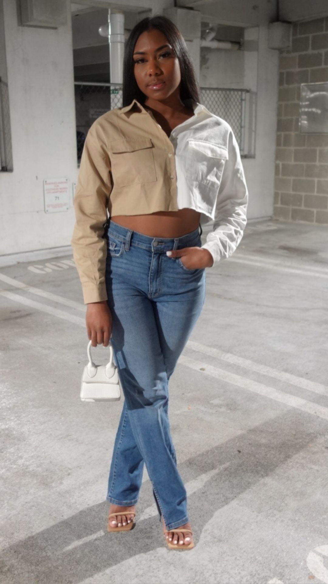 Split Image Cropped Top
