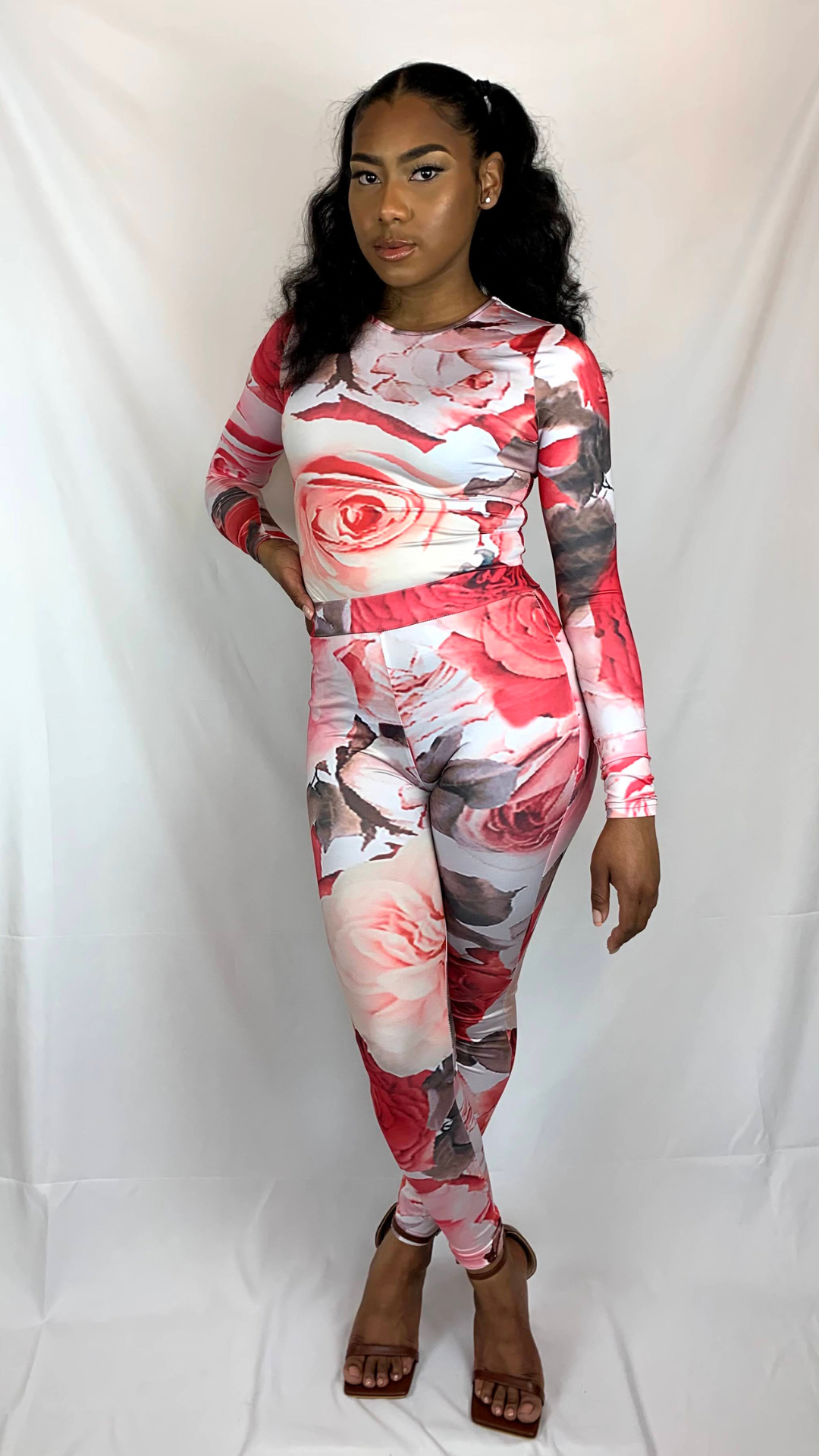 Spoil Me In Roses Two Piece Set