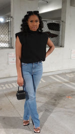 Load image into Gallery viewer, Sleeveless High Collar Sweater
