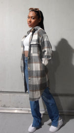 Load image into Gallery viewer, Flannel Shacket
